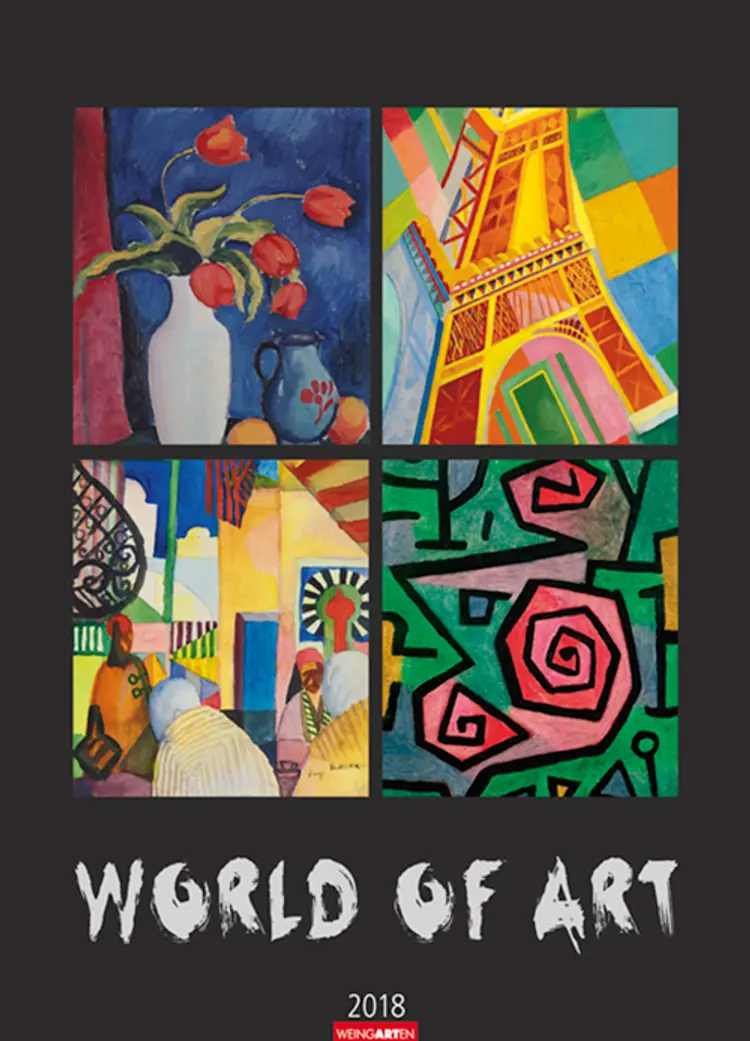 World of Art Kalender 2018