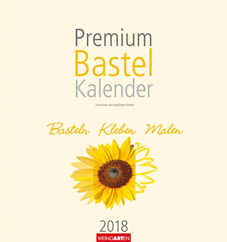 Bastelkalender champagner 2018