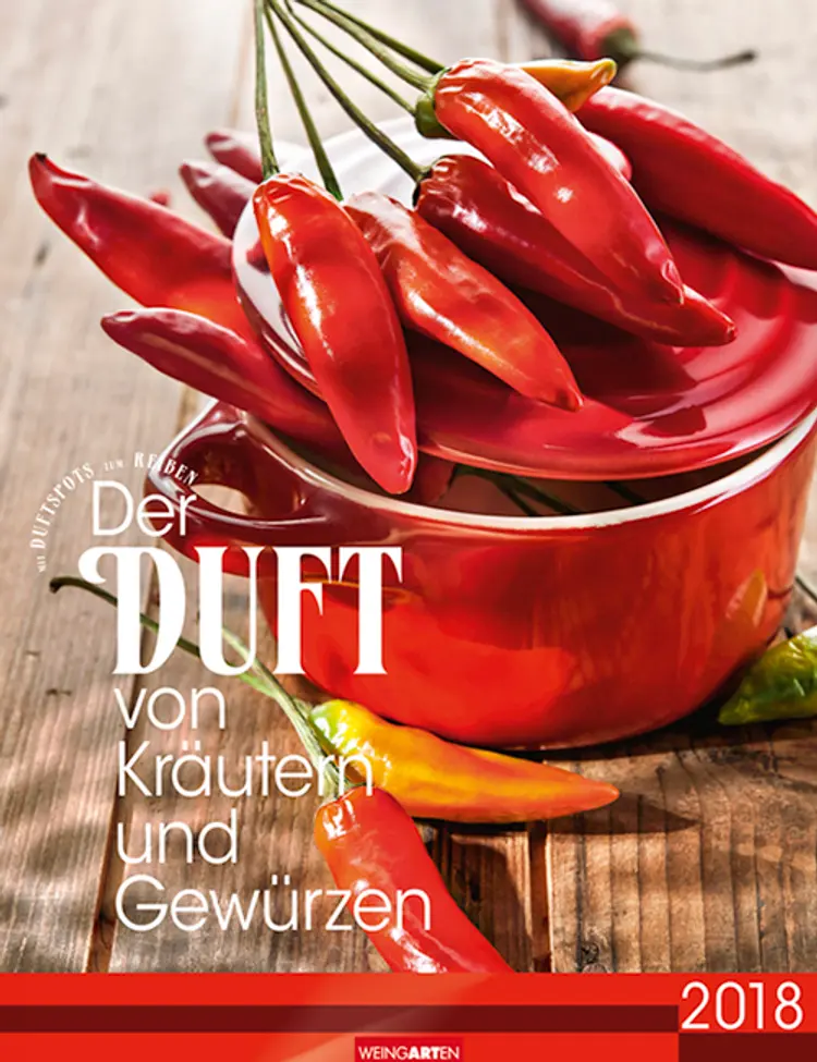 Duft von Kräuter und Gewürzen 2018 Kalender