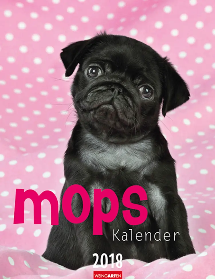Mops  Kalender 2018 Kalender