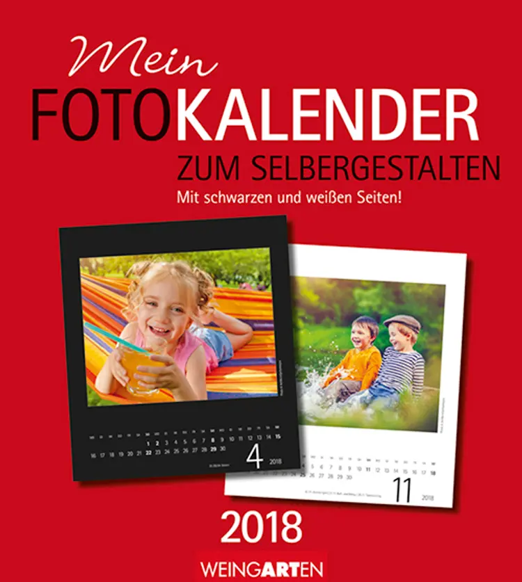 Fotokalender zum Selbergestalten 2018