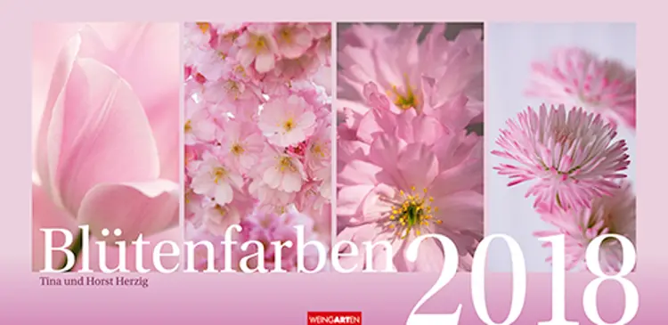 Blütenfarben 2018 Kalender