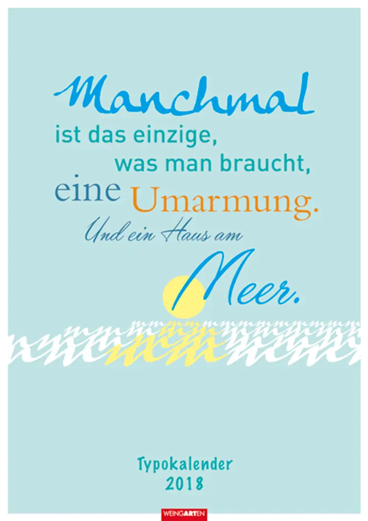 Typokalender 2018 Kalender
