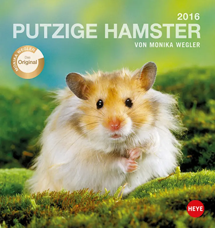 Hamster Postkartenkalender 2016