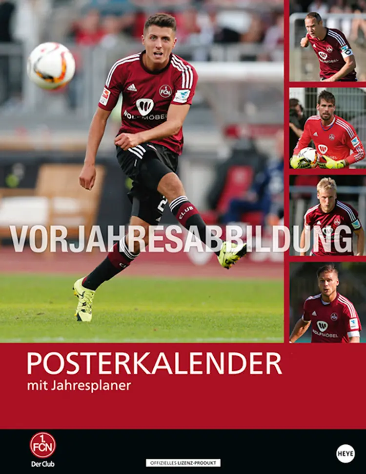 FC Nürnberg Posterkalender 2017