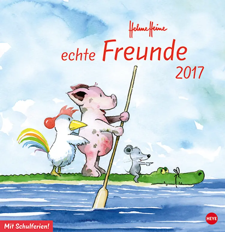 Helme Heine Posterkalender quadratisch 2017