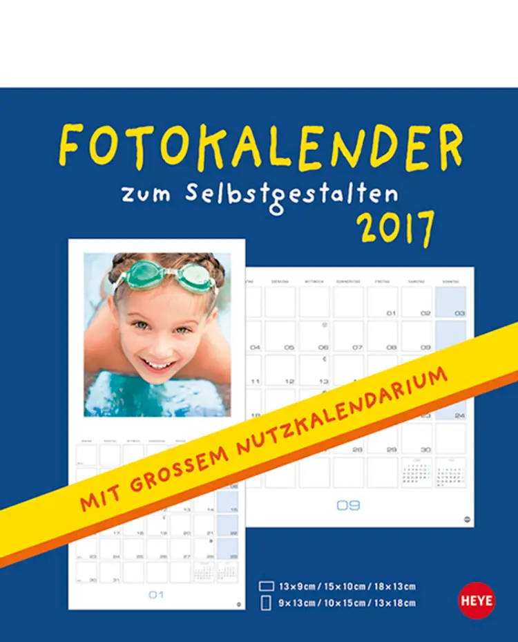 Fotokalender 17 Spiral Date Book 2017