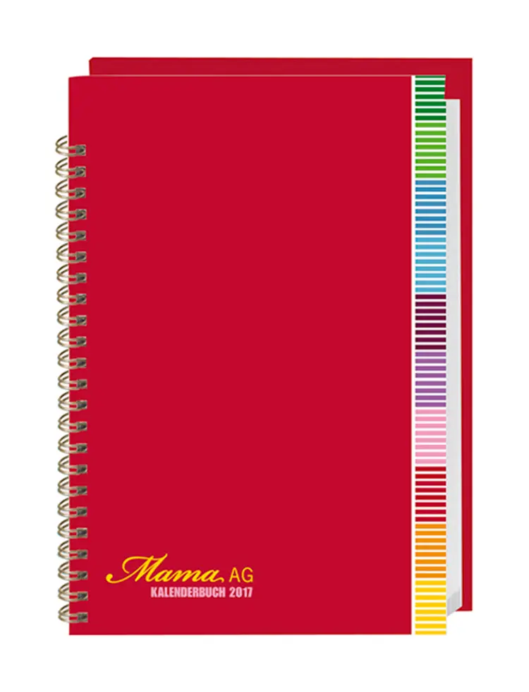 Mama AG Familienplaner Buch A6 2017