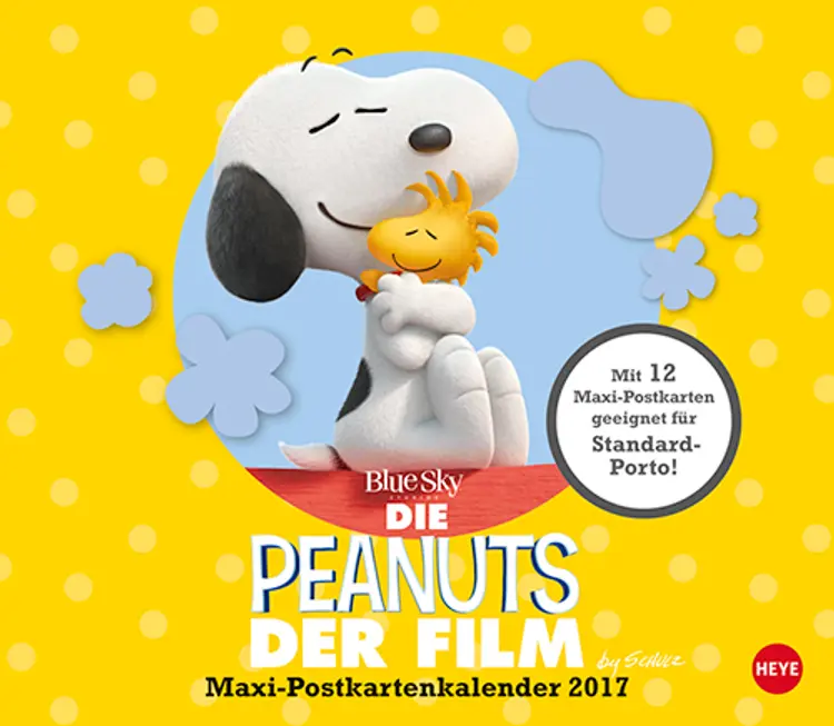 Peanuts Film Maxi Postkortkalender