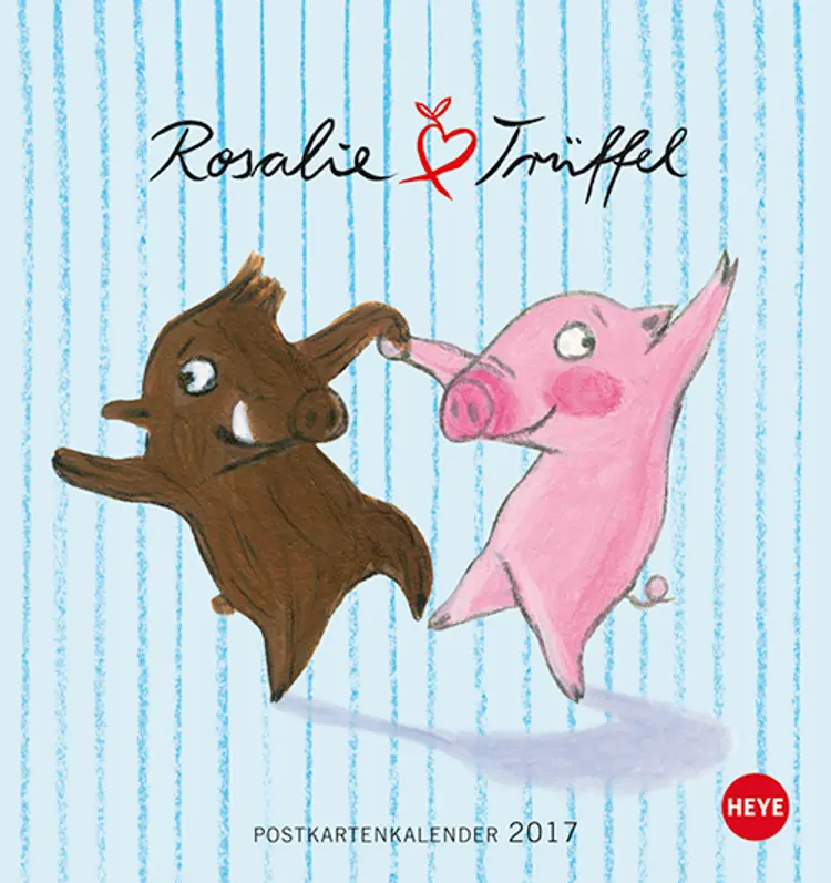 Rosalie & Trüffel Postkortkalender 2017