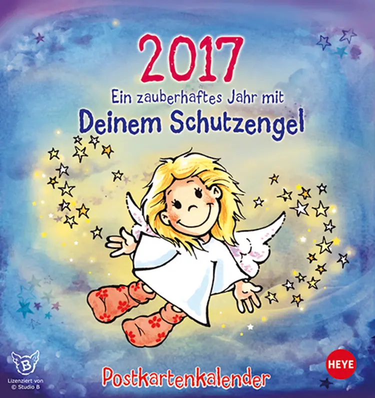 Schutzengel Postkortkalender 2017