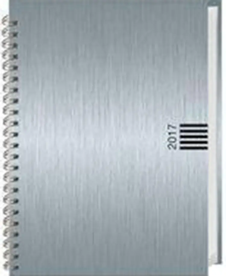 Cheftimer A5 Woche Alu silber 2017