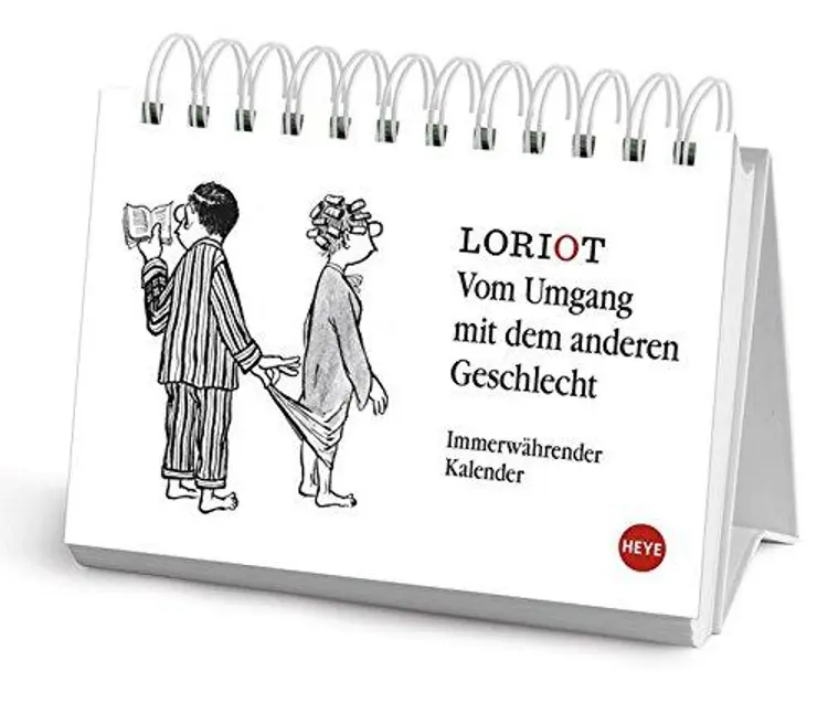 Loriot Tischkalender 2017