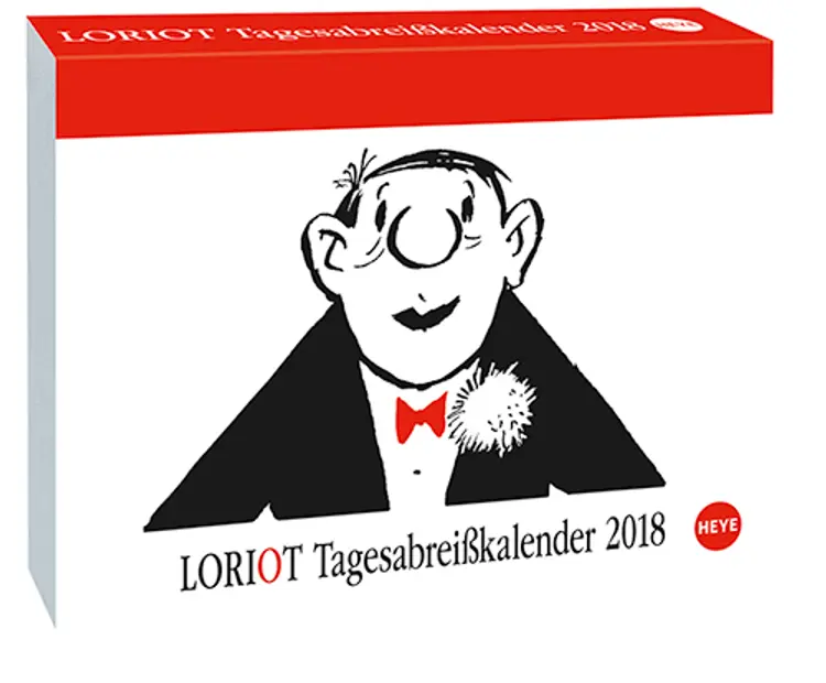 Loriot Tagesabreißkalender Kalender 2018