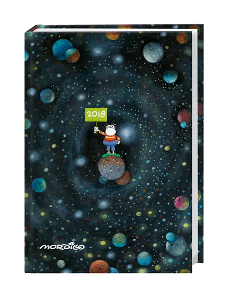Mordillo Kalenderbuch A6 2018
