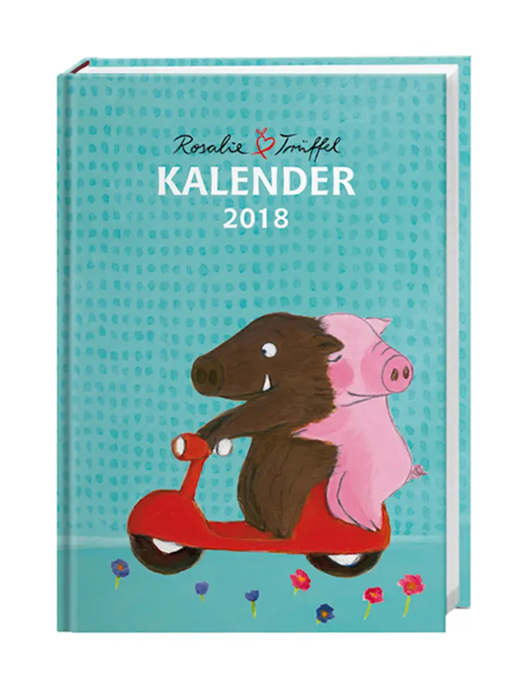 Rosalie & Trüffel Kalenderbuch A6 2018