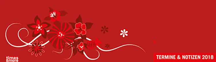 Wochenquerplaner Ranke rot 2018