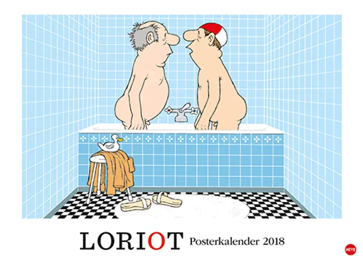 Loriot Posterkalender Kalender 2018