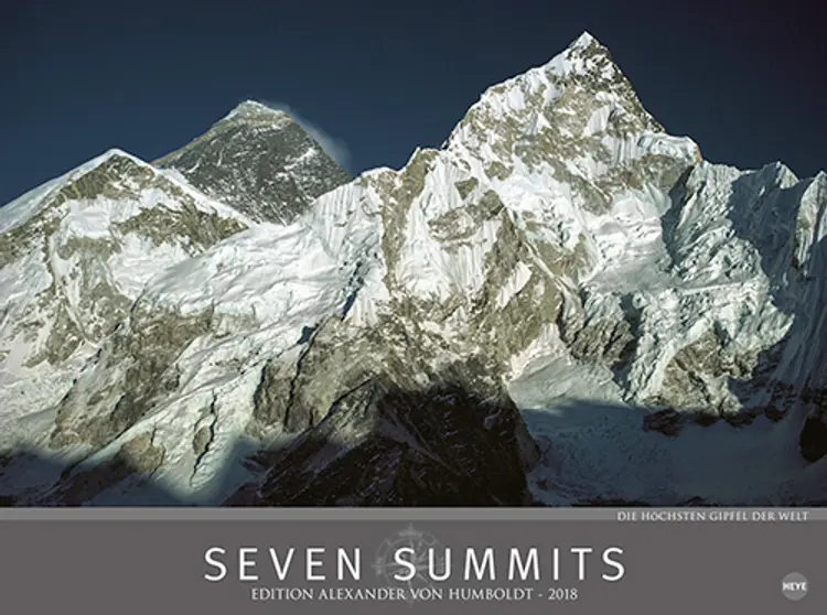 Alexander vom Humboldt Seven Summits Kalender 2018