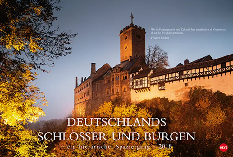 Deutschlands Schlösser und Burgen Kalender 2018