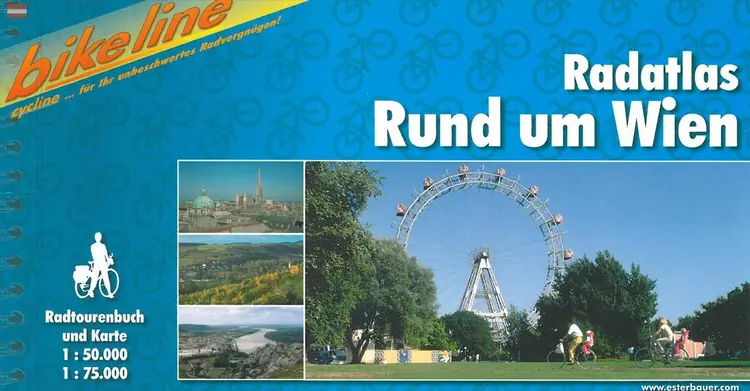 Radatlas Rund um Wien af Esterbauer