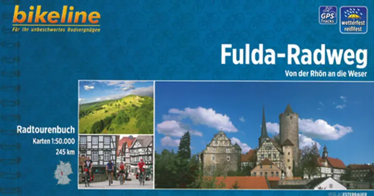 Fulda-Radweg: Von der Rhön an die Weser af Esterbauer