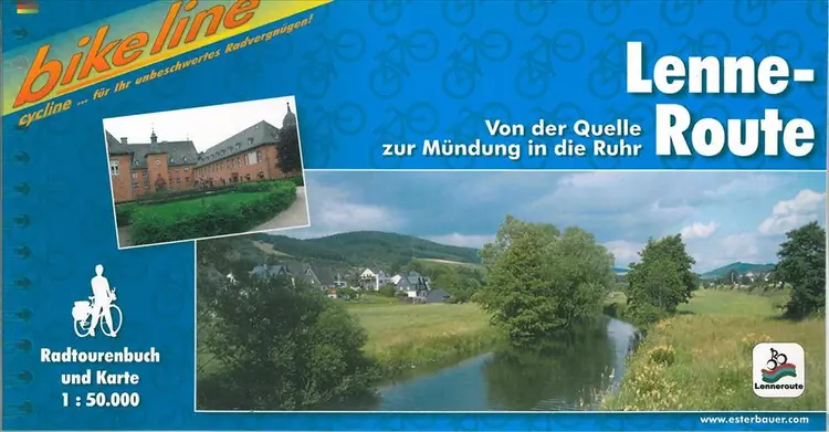 Lenne-Route. Von der Quelle zur mündung in die Ruhr