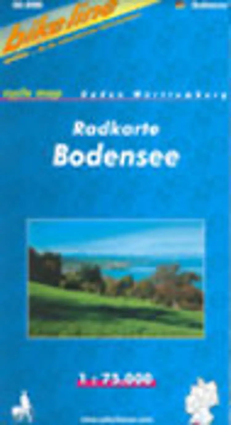 Bodensee, Bikeline Radkarte