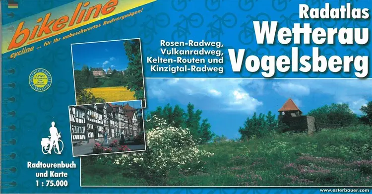 Radatlas Wetterau - Vogelsberg, Bikeline