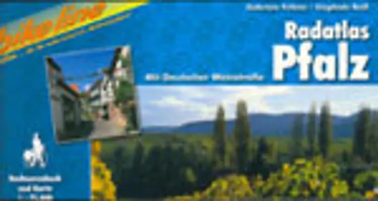 Radatlas Pfalz - mit deutscher weinstrasse,