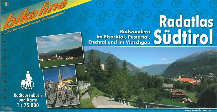 Radatlas Südtirol: Radwandern zwischen Reschensee und Dolomiten