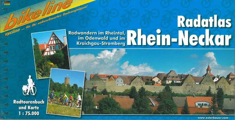 Radatlas Rhein-Neckar: Radwanders im Rheintal, Odenwald und Kraichgau-Stromberg
