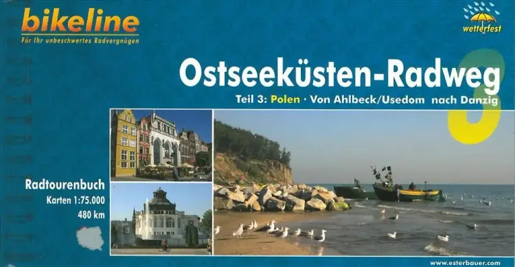 Ostseeküsten-Radweg 3: Polen Von Ahlbeck/Usedom nach Danzig - Esterbauer af Esterbauer