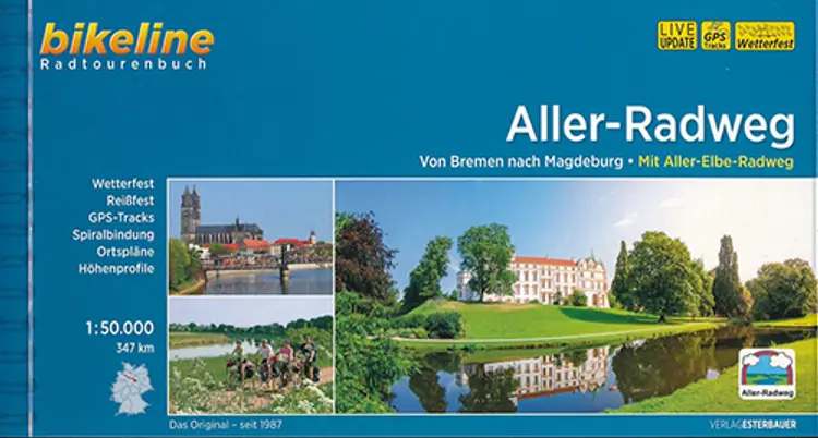 Aller-Radweg: Von Bremen nach Magdeburg : Mit Aller-Elbe-Radweg - Esterbauer af Esterbauer