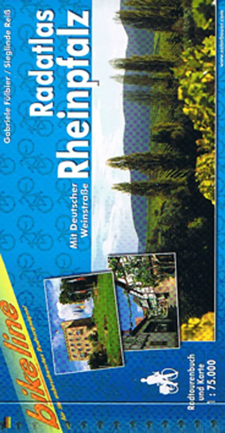 Radatlas Rheinpfalz: Mit Deutscher Weinstrasse