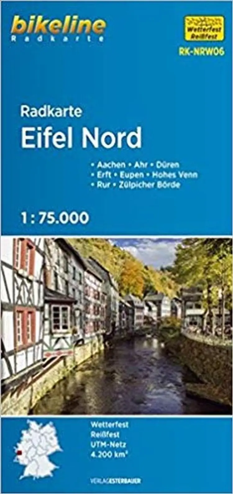 Eifel Nord: Aachen  Düren  Erft  Euskirchen  Hohes Venn  Rur  Zülpicher Börde af Esterbauer