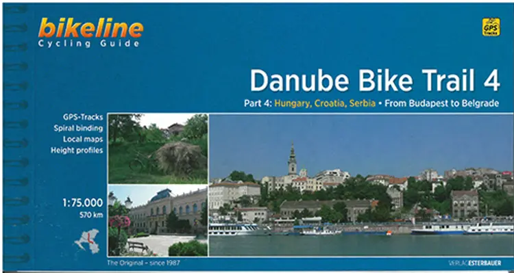 Danube Bike Trail 4: Hungary, Croatia, Serbia af Esterbauer