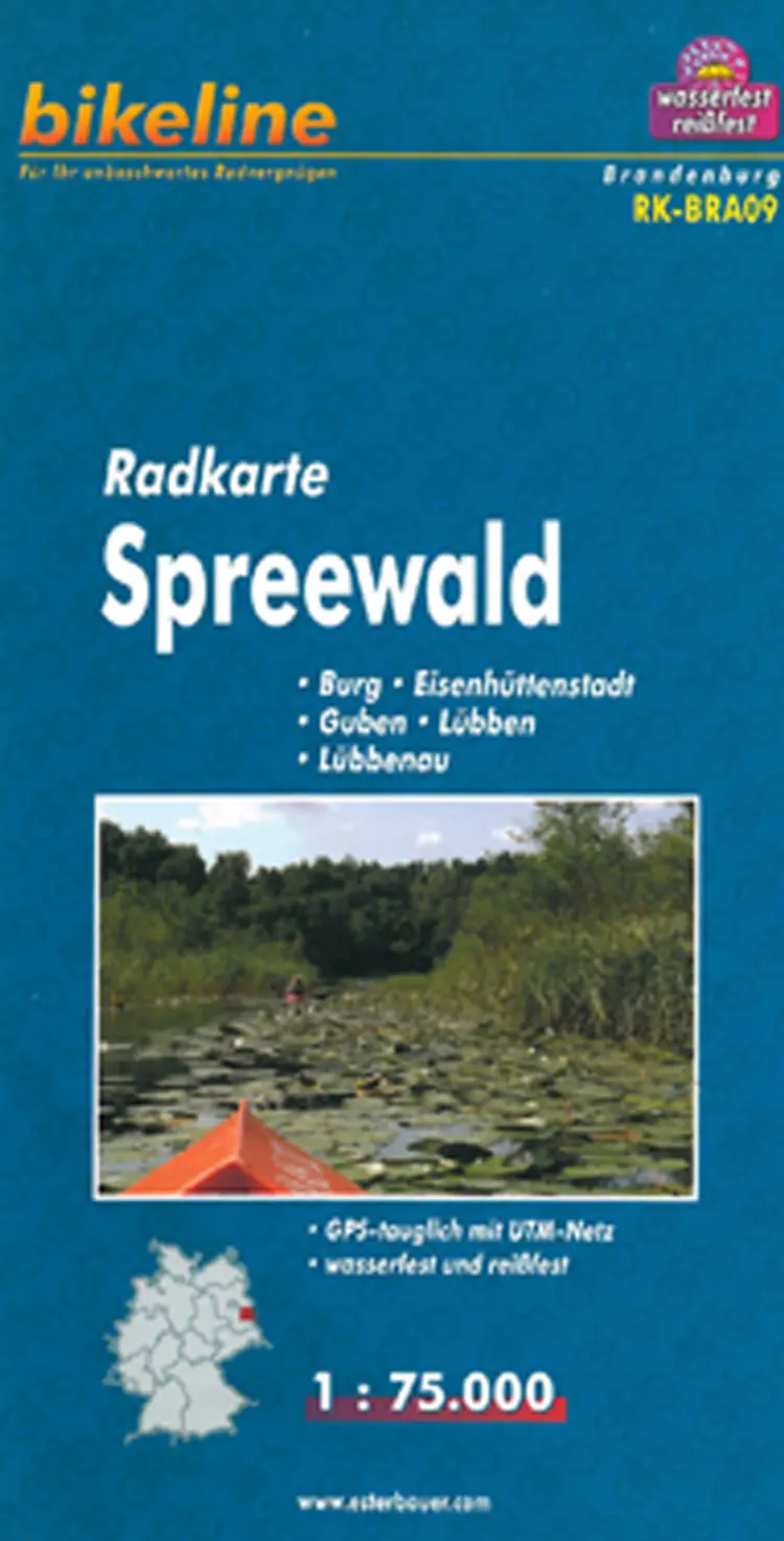 Spreewald Radkarte, Bikeline - Esterbauer af Esterbauer