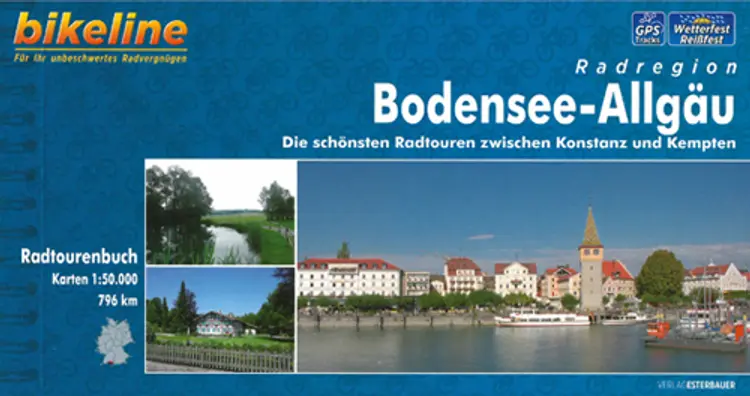 Bodensee-Allgäu: Die Schönsten Radtouren zwischen Konstanz und Kempten - Esterbauer af Esterbauer