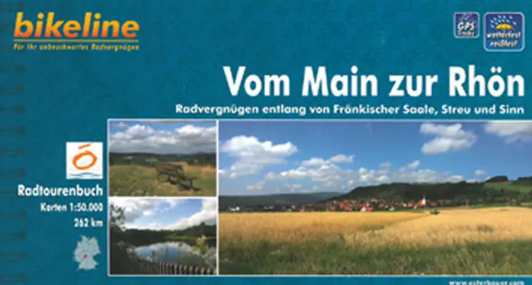 Vom Main zur Rhön: Radvergnügen entlang von Fränkischer Saale, Streu und Sinn - Esterbauer af Esterbauer