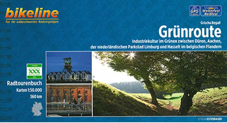 Grünroute: Industriekultur im Grünen zwischen Düren, Aachen, der niederländischen Parkstad Limburg und Hasselt af Grischa Begass