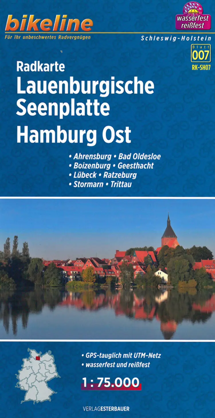 Lauenburgische Seenplatte Hamburg Ost: Ahrensburg, Bad Oldesloe, Boizenburg, Geesthacht, Lübeck, Ratzeburg, Stormarn - Esterbauer af Esterbauer