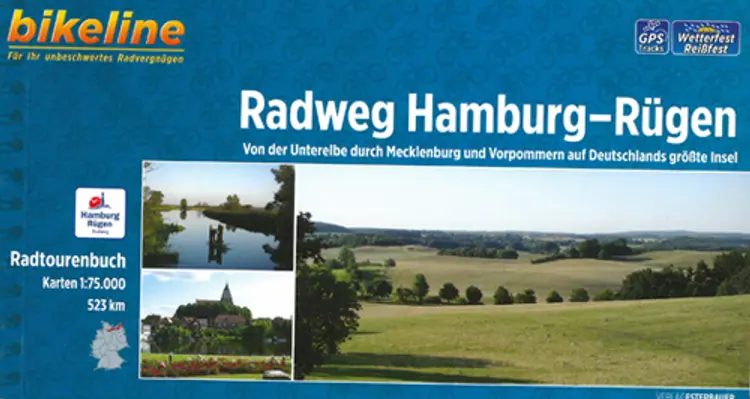Radweg Hamburg-Rügen: Von der Unterelbe durch Mecklenburg und Vorpommern auf Deutschlands grösste Insel - Esterbauer af Esterbauer