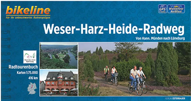 Weser-Harz-Heide-Radweg: Von Hann. Münden nach Lüneburg - Esterbauer af Esterbauer