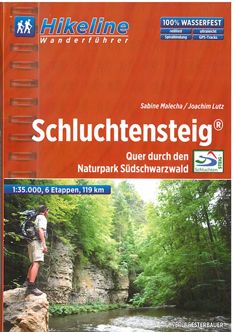 Fernwanderweg Schluchtensteig : Quer durch den Naturpark Südschwarzwald af Sabine Malecha