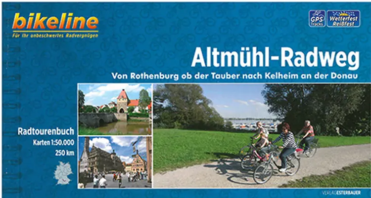Altmühl-Radweg: Von Rothenburg ob der Tauber nach Kelheim an der Donau - Esterbauer af Esterbauer