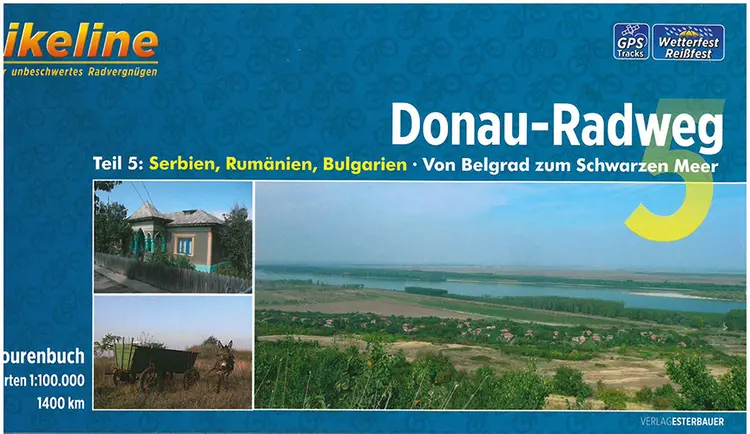 Donau-Radweg 5 : Serbien, Rumänien, Bulgarien, Von Belgrad zum Schwarzen Meer - Esterbauer af Esterbauer