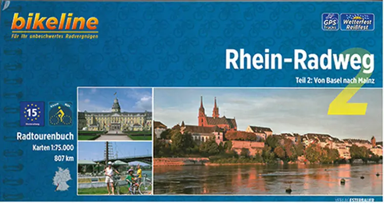 Rhein-Radweg 2: Von Basel nach Mainz - Esterbauer af Esterbauer