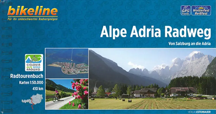 Alpe Adria Radweg: Von Salzburg an die Adria - Esterbauer af Esterbauer