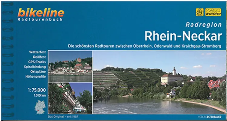 Radregion Rhein-Neckar: Radwandern im Rheintal, im Odenwald und in Kraichgau-Stromberg - Esterbauer af Esterbauer